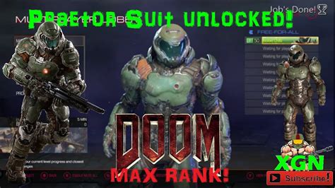 Doom How To Unlock Praetor Suit Armor And Max Rank Echelon 11 Level