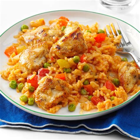 We did not find results for: Spanish Rice with Chicken & Peas Recipe | Taste of Home