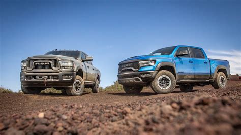 2021 Ram Power Wagon Vs Ram 1500 Trx Which Is Better