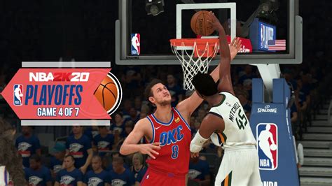 The first round of the 2020 nba playoffs is set. NBA 2020 Virtual Playoffs - Thunder vs Jazz Round 1 Game 4 ...