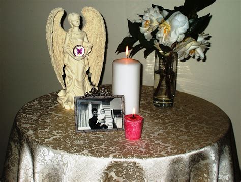My Angel Altar Of Remembrance Creating On Fathers Day Altars Can Be