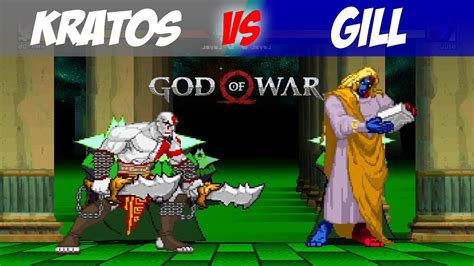 Mugen 2022 Kratos Vs Gill God Of War Ragnarok Youtube