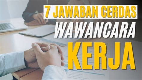 Cara Menjawab Interview Kerja Presentasi Net