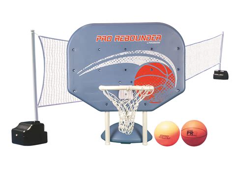 Poolmaster Pro Rebounder Poolside Basketball Game And Volleyball Game