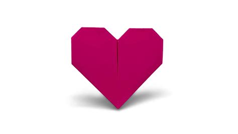 Fold An Easy Traditional Origami Heart With Free Printable Instructions