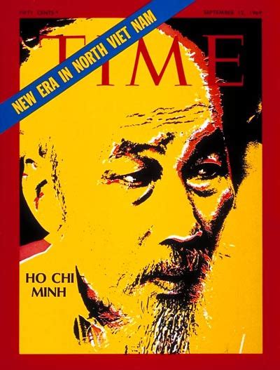 Time Magazine Cover Ho Chi Minh Sep 12 1969 Ho Chi
