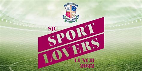 Sport Lovers Lunch Sydney Fri 26th Aug 2022 1200 Pm 400 Pm Aest