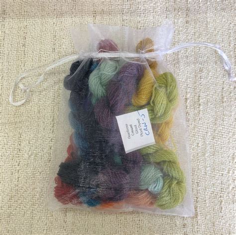 Rainbow Crewel Plant Dyed Wool Embroidery Yarn Folksy