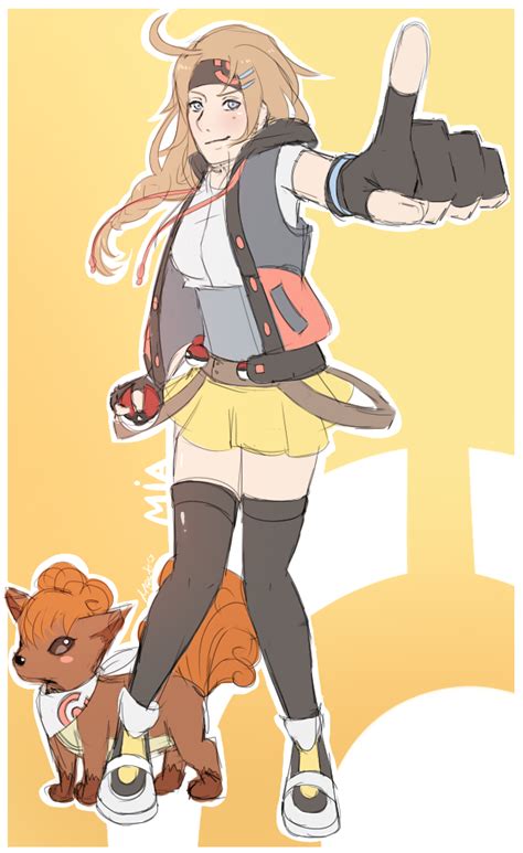 Mia Pokemon Trainer Oc By Mayanara On Deviantart