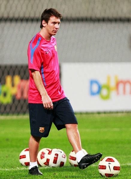 Messi Fc Barcelona Training Lionel Andres Messi Photo 14446974