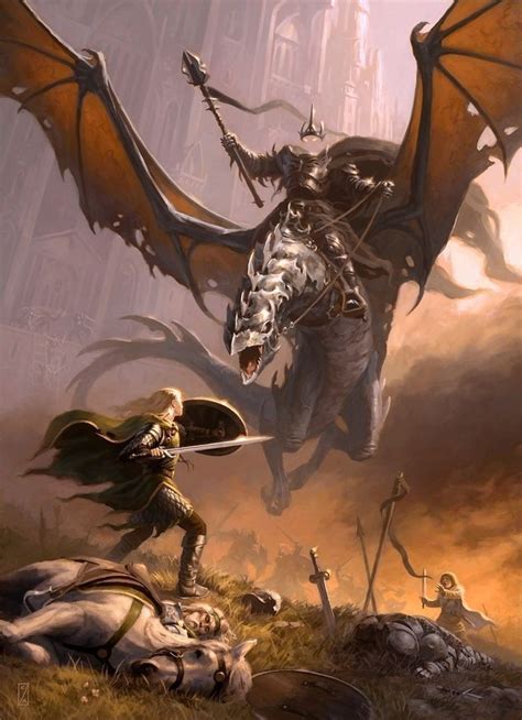 Éowyn Vs Witch King Witch King Of Angmar Epic Art Middle Earth Art