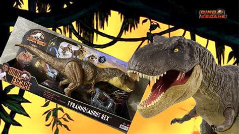 Stomp N Attack Tyrannosaurus Rex De La Línea Dino Escape De Jurassic