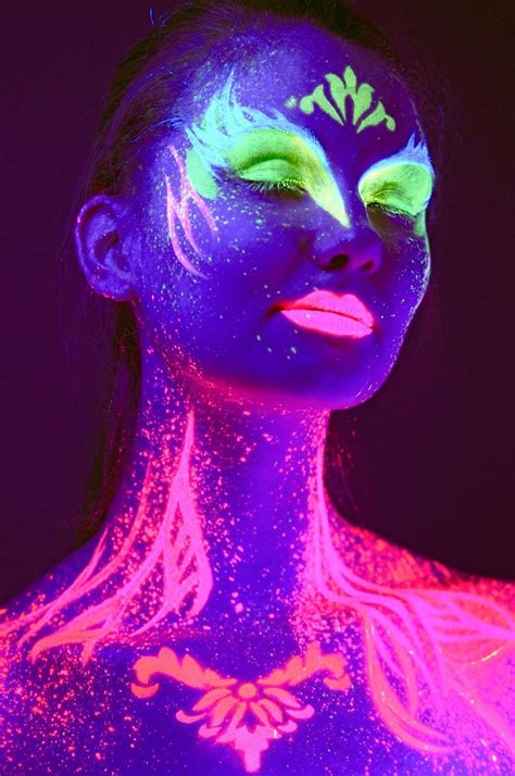 Neon Signs Neon Painting Black Light Makeup Uv Photography