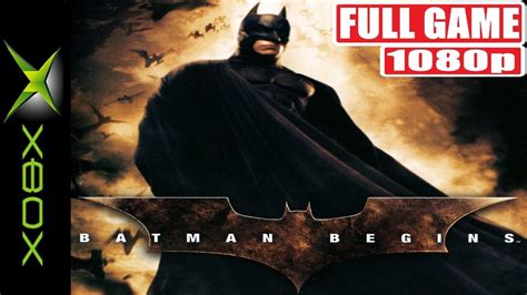 Batman Begins Full Game Xbox Gameplay Framemeister Youtube