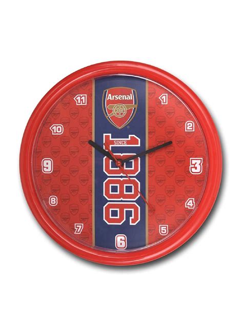 Arsenal Est Circular Wall Clock Official Online Store