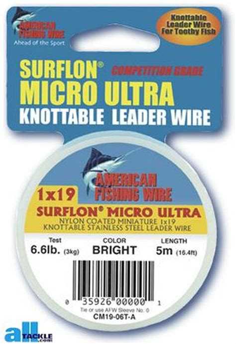 American Fishing Wire Surflon Micro Ultra 5m Camo Brown Test 11