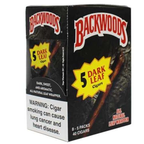 Backwoods Dark Leaf Florida Tobacco Shop