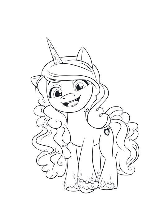 My Little Pony: A New Generation movie coloring pages - YouLoveIt.com