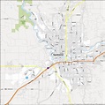 Spokane Map, Washington - GIS Geography