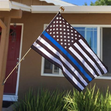 2020 90cmx150cm Usa Thin Blue Line Flag Law Enforcement Officer