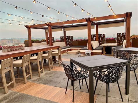 Rooftop Patio Pergola And Outdoor Seating Cherry Creek Denver