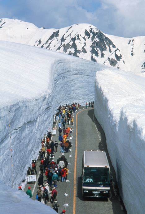 Highly Impressive Snow Clearing Japans Tateyama Kurobe