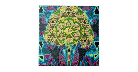 Mosaic tree of life pattern. Tree of Life Mosaic Pattern Ceramic Tile | Zazzle.com