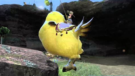 When Your Chocobo Is Too Fat To Jump A Rock Youtube