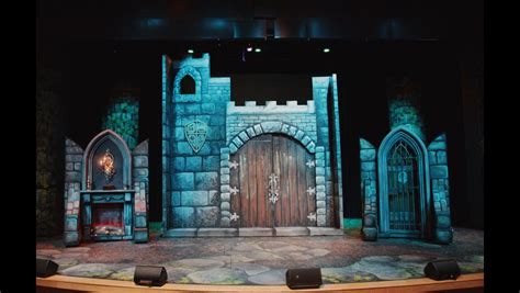 I Painted This For Centerpoint Legacy Theatre Theatrical Set Castle