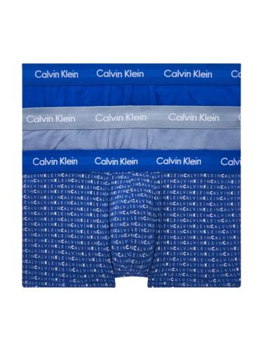 Calvin Klein Mens 100 Authentic Ck 3 Pack Low Rise Trunk Boxer U2664g