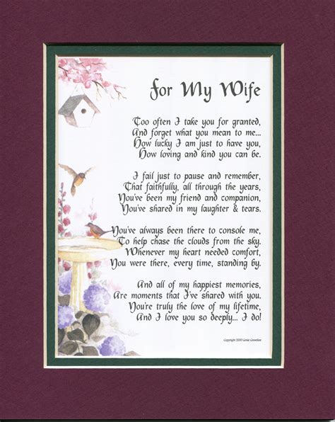 Maybe you would like to learn more about one of these? "For My Wife" A Sentimental Gift for the one you love, A ...