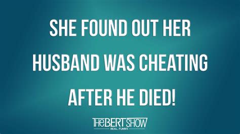 she found out her husband was cheating after he died youtube