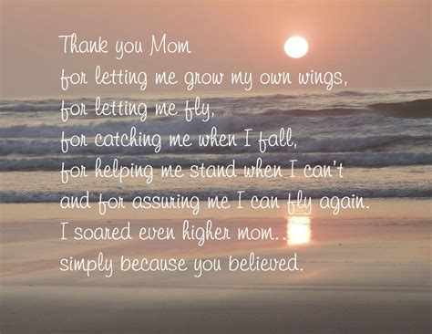 Thank You Mom Quotes Pinterest Poem Mother Child Quotes And Qoutes