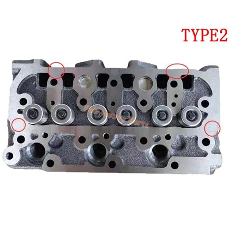 Complete Cylinder Head For Kubota D722 Engine Fab Heavy Parts