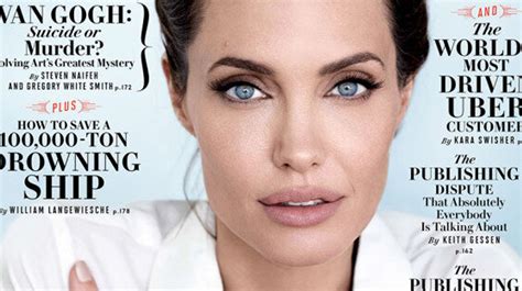 Angelina Jolie Is Stunning On Vanity Fairs December 2014 Cover