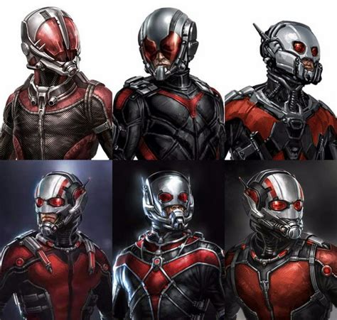 Early Ant Man Suit Designs By Andy Park Cineconceptart