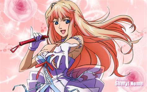 Sheryl Nome Macross Macross Frontier Highres 1girl Blonde Hair Blue Eyes Breasts