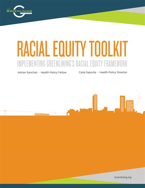 Racial Equity Toolkit Implementing Greenlinings Racial Equity