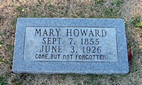 Mary Ellen Mollie Vinson Keeton Howard 1855 1926 Find A Grave