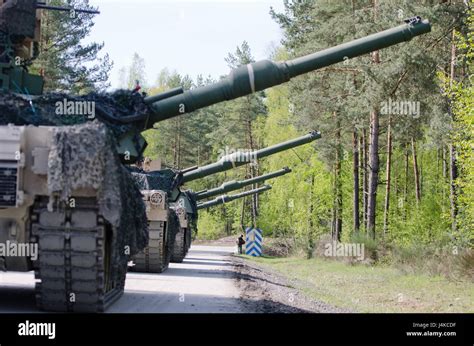 A Tank Platoon Assigned To 1st Battalion 66th Armor Regiment 3rd