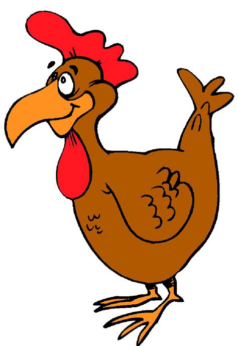 Animated Chicken Clip Art Clipart Best