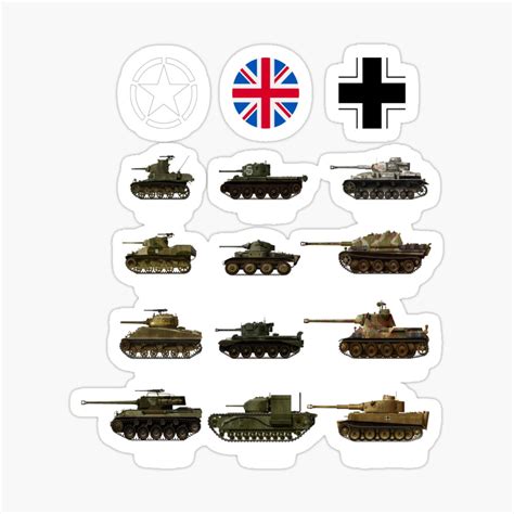 Ww German Wehrmacht Tanks Panzer Armored Vehicles Poster