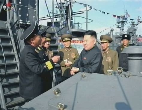 Kim Jong Un Inspects Kpa Navy Unit Cn