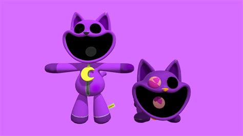 Catnap Plush The Hour Of Joy Poppy Playtime 3 Download Free 3d Model By Toy War