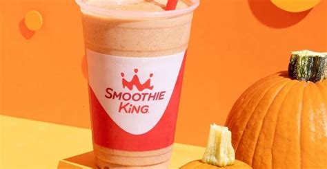 Free Smoothie King Pumpkin Beverage No Purchase Necessary Kickass