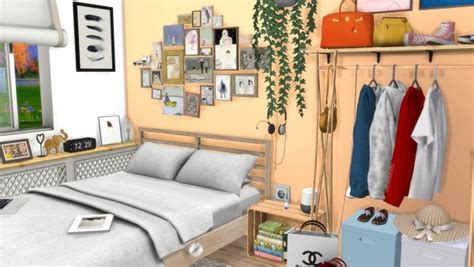 Models Sims 4 Bohemian Bedroom • Sims 4 Downloads