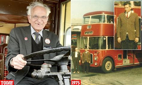 Is This Britains Oldest Bus Driver Nottingham Pensioner Still Driving