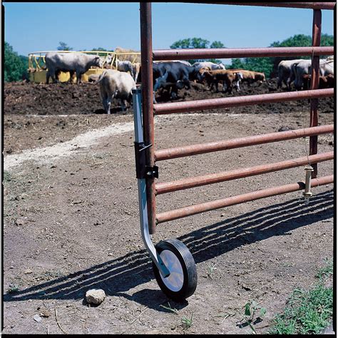 Adjustable Gate Wheel In Gate Wheel Farm Gate Cattle Gate