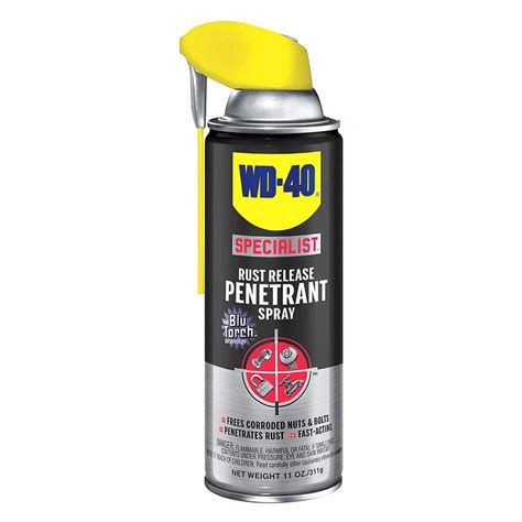 Wd 40 300004 Specialist Rust Release Penetrant Spray 11 Oz