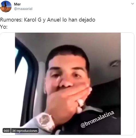 El Tatuaje De Anuel Es Motivo De Memes Tras Supuesta Ruptura Con Karol